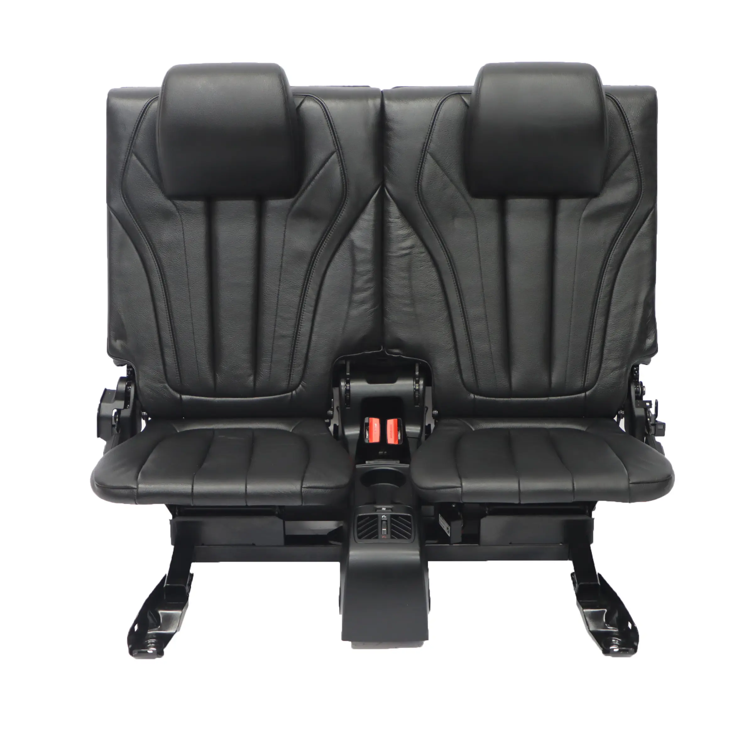 BMW X5 F15 Rear Seat 3rd Passenger Seat Row Interior Leather Dakota Black
