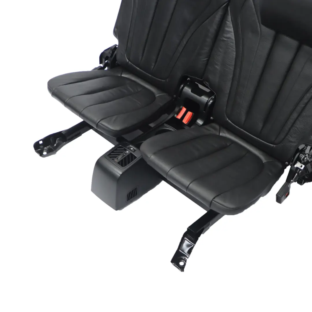 3rd Passenger Seat Row Interior Leather Dakota Black to BMW X5 F15 Rear Seat with Part number 7411676 BMW X5 F15 Rear Seat 3rd Passenger Seat Row Interior Leather Dakota Black - SKU 7411676-1 - Part number 7411676