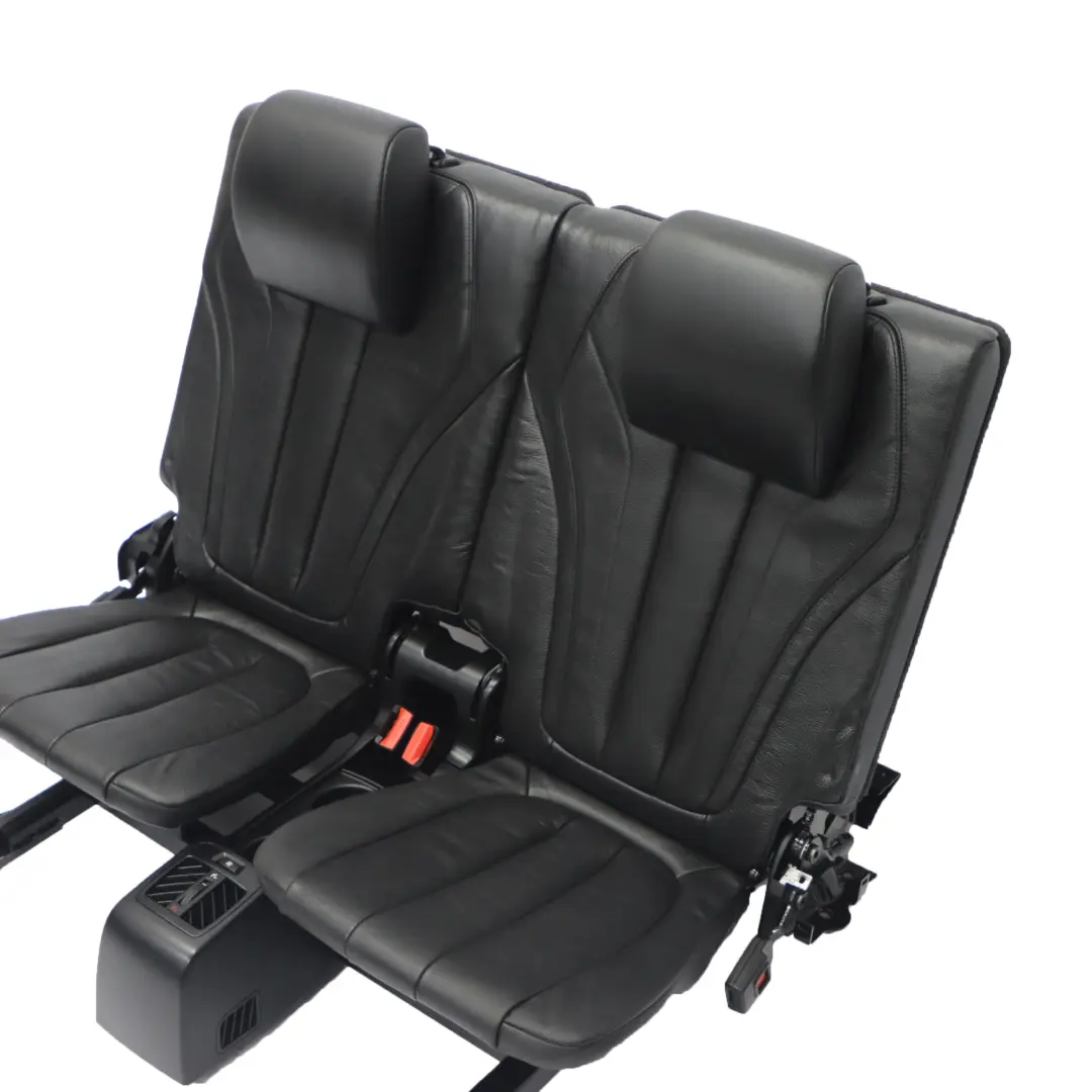 BMW X5 F15 Asiento Trasero Izquierdo Interior Cuero Negro Dakota - SKU 7411676-1 - Número de pieza 7411676