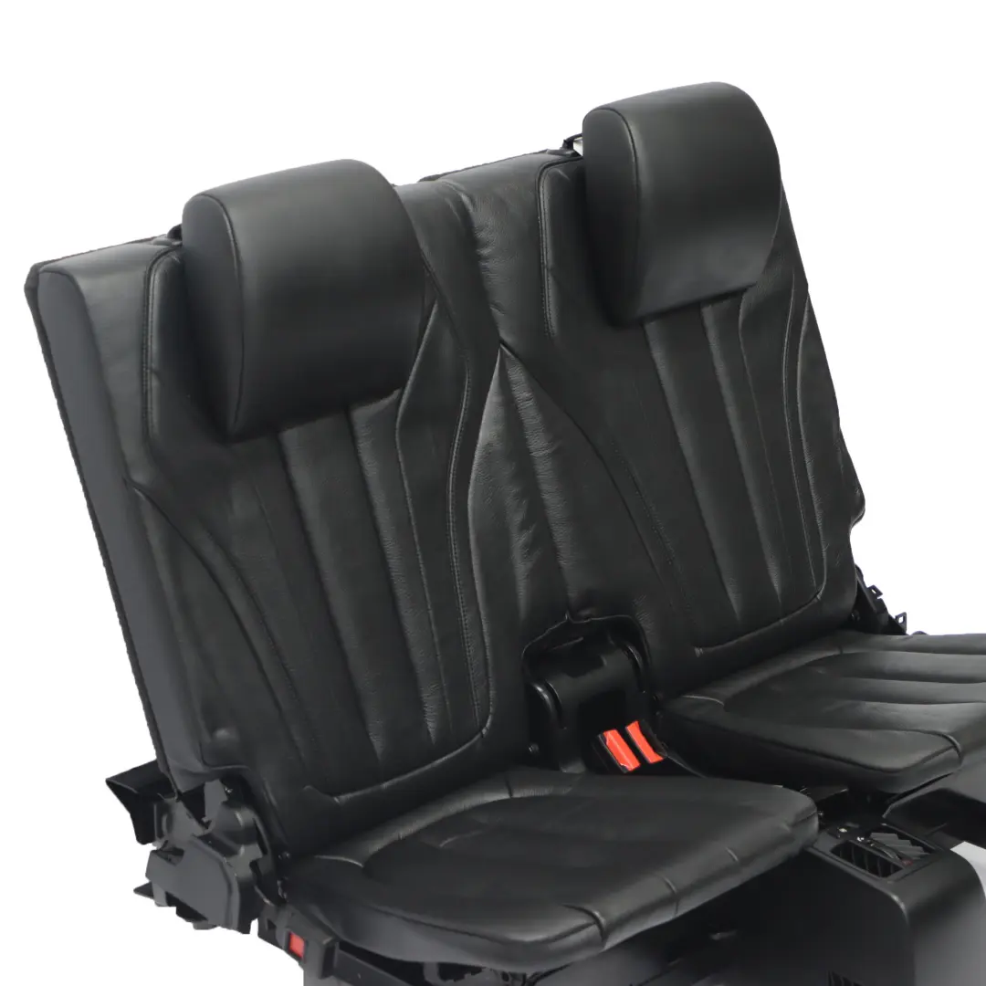 Asiento Trasero Izquierdo Interior Cuero Negro Dakota para BMW X5 F15 con número de pieza 7411676 BMW X5 F15 Asiento Trasero Izquierdo Interior Cuero Negro Dakota - SKU 7411676-1 - Número de pieza 7411676