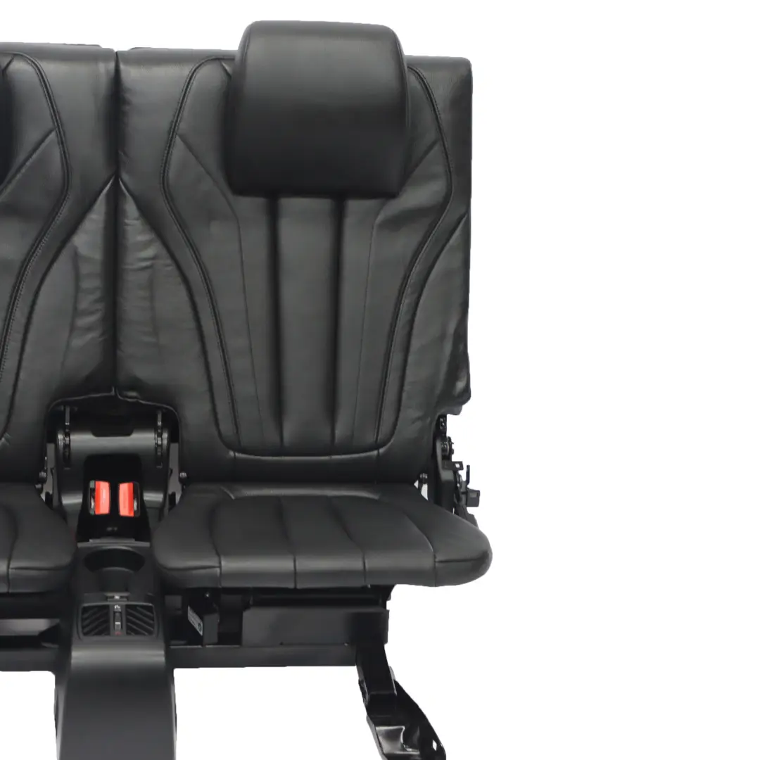 Kanapa Trzeci Rząd Siedzeń Tylny Czarna Skóra do BMW X5 F15 o numerze 7411676 BMW X5 F15 Kanapa Trzeci Rząd Siedzeń Tylny Czarna Skóra - SKU 7411676-1 - Numer Części 7411676