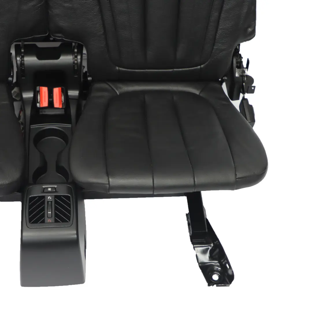 BMW X5 F15 Kanapa Trzeci Rząd Siedzeń Tylny Czarna Skóra - SKU 7411676-1 - Numer Części 7411676