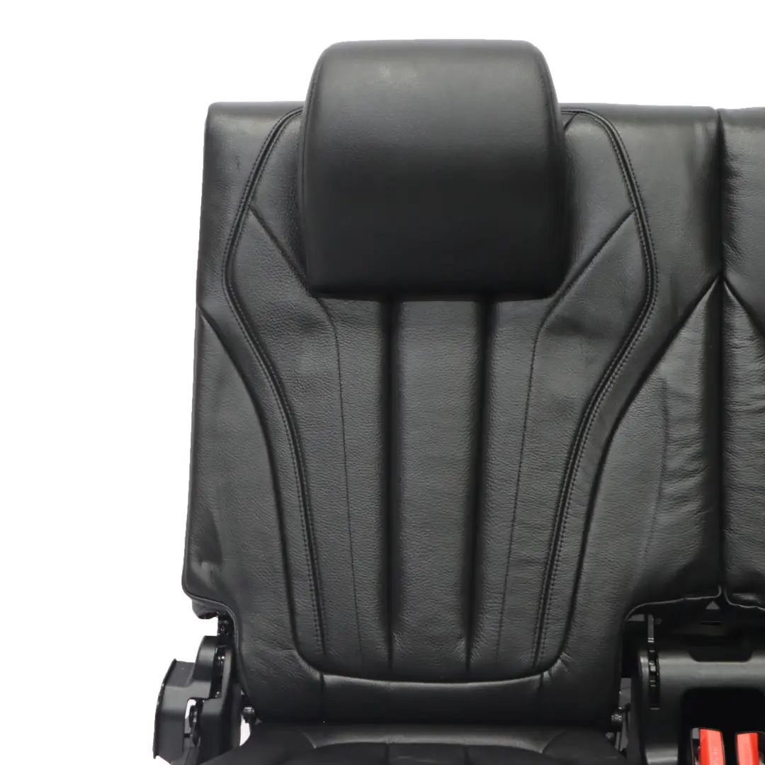 BMW X5 F15 Kanapa Trzeci Rząd Siedzeń Tylny Czarna Skóra - SKU 7411676-1 - Numer Części 7411676