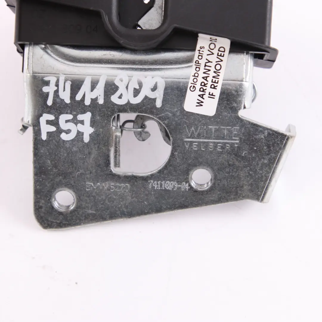 Lock Left Locking Machanizm Mini F57 Cabrio Rear Seat - SKU 7411809 - Numéro de pièce 7411809