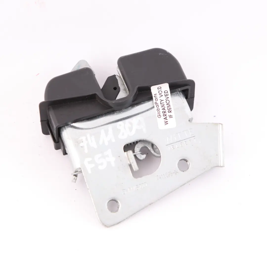 Rücksitzschloss links Verriegelung Machanizm für Mini F57 Cabrio mit Teilenummer 7411809 Mini F57 Cabrio Rücksitzschloss links Verriegelung Machanizm - SKU 7411809 - Teilenummer 7411809