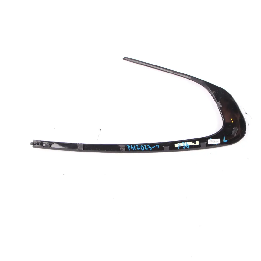 Seitenfensterrahmen Zierleiste Hinten Links Hochglanz für BMW F36 Gran Coupe mit Teilenummer 7412023 BMW F36 Gran Coupe Seitenfensterrahmen Zierleiste Hinten Links Hochglanz - SKU 7412023-1 - Teilenummer 7412023