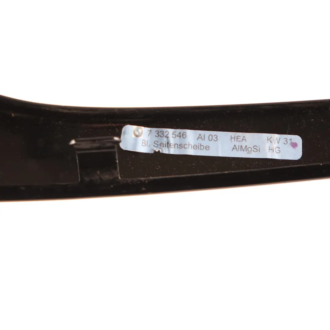 BMW F36 Gran Coupe Side Window Frame Strip Rear Right O/S High Gloss 7332546 - SKU 7412024-1 - Part number 7412024