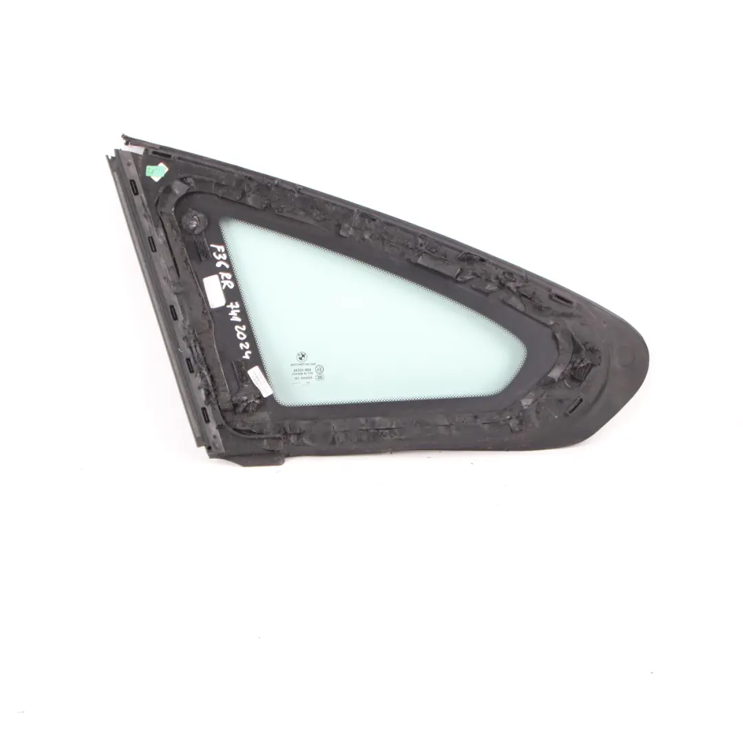 BMW F36 Gran Coupé Vitre Latérale Arrière Droite AS2 - SKU 7412024 - Numéro de pièce 7412024