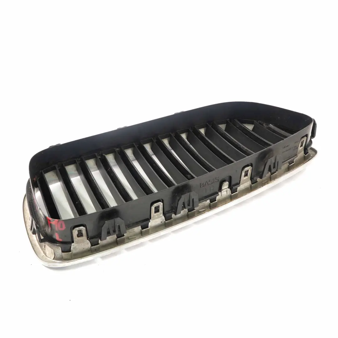  Vorne Stoßstange Ziergitter BMW F10 F11 LCI Motorhaube Lufteintritt Links Chrom - SKU 7412323 - Teilenummer 7412323