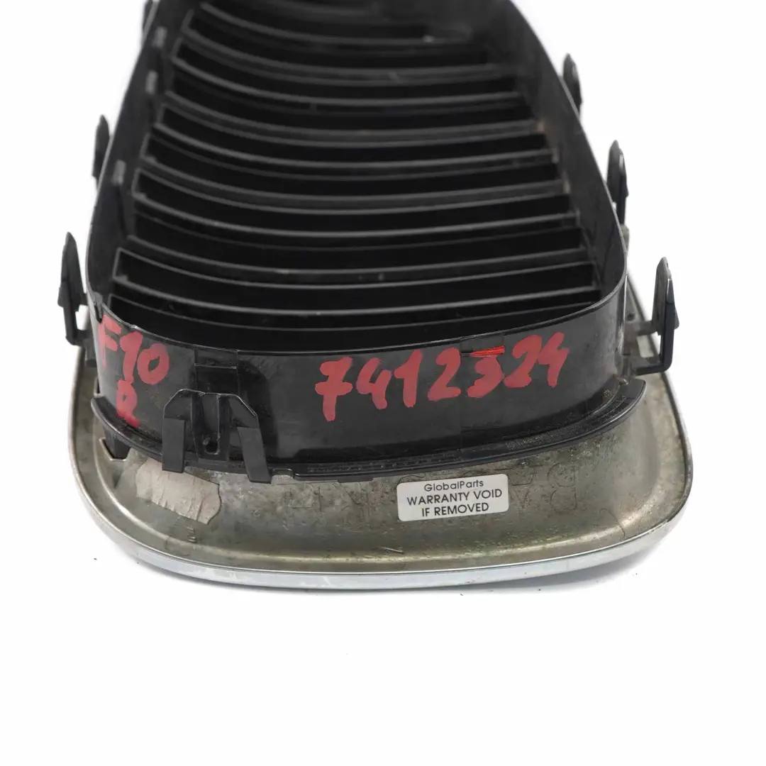  Griglia Paraurti Anteriore BMW F10 F11 Rene Radiatore Ingresso Destra - SKU 7412324 - Numero di parte 7412324