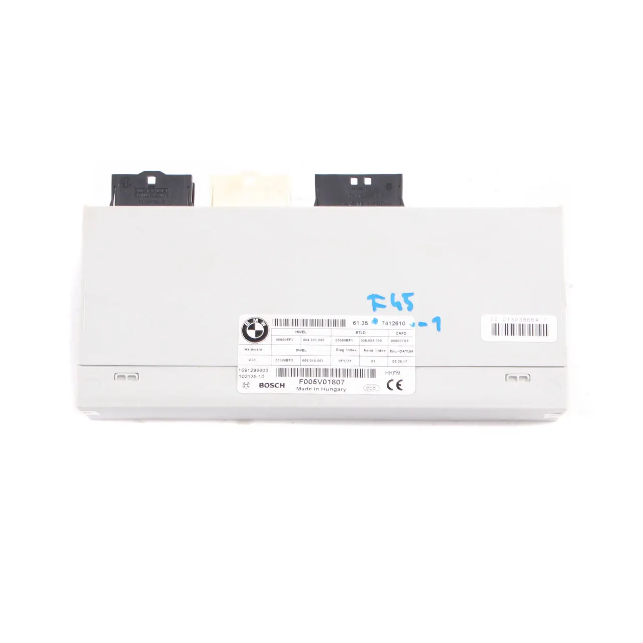 BMW F15 F16 Modulo Unità Controllo Bagagliaio Sollevamento Posteriore 7384722
