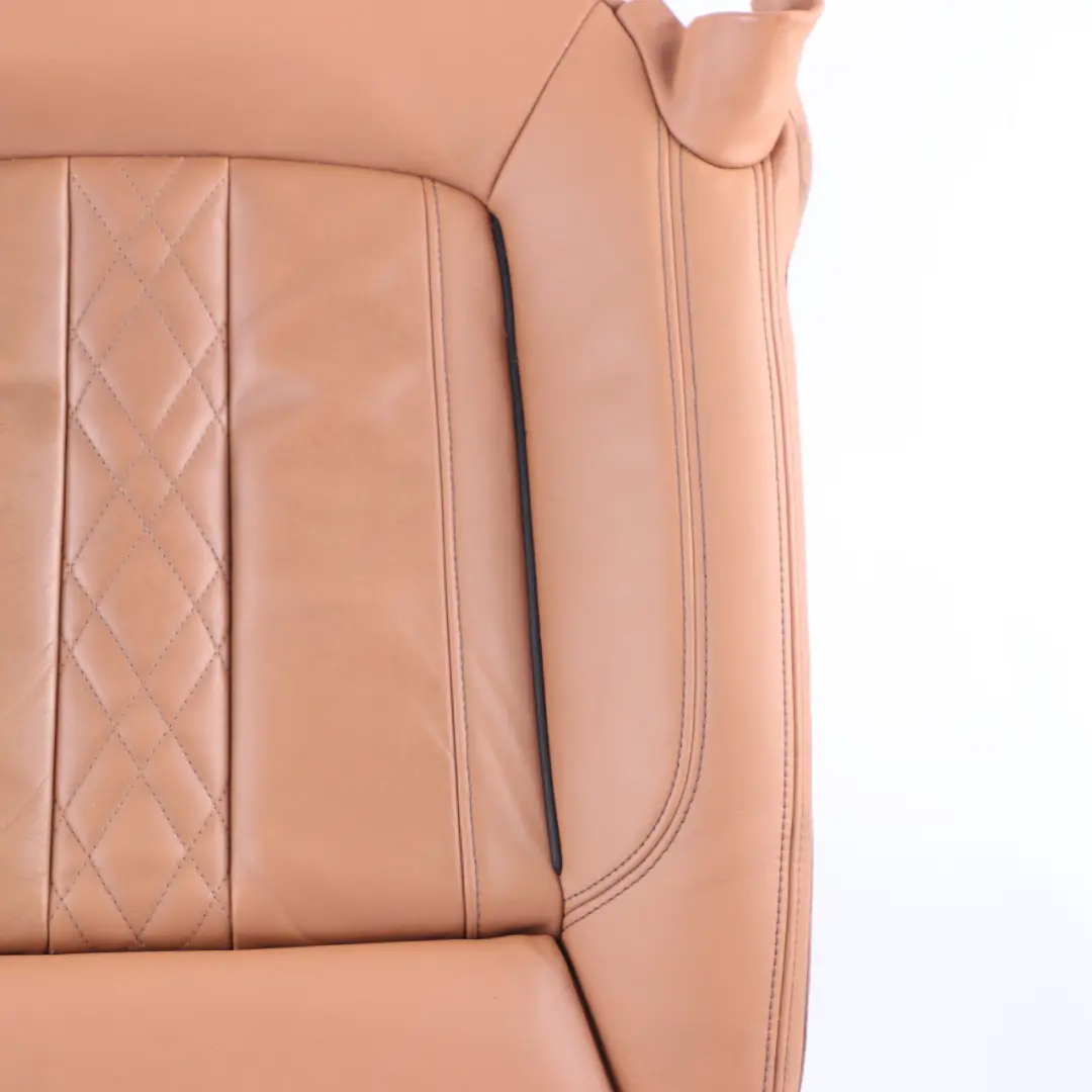 Front Left Right Comfort Seat N/O/S Leather Nappa Cognac to Seat Cover BMW G11 with Part number 7412679 Seat Cover BMW G11 Front Left Right Comfort Seat N/O/S Leather Nappa Cognac - SKU 7412679 - Part number 7412679