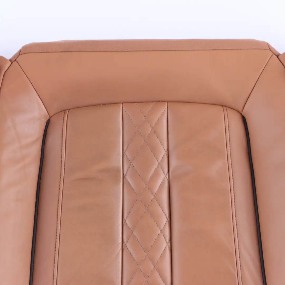 Front Left Right Comfort Seat N/O/S Leather Nappa Cognac to Seat Cover BMW G11 with Part number 7412679 Seat Cover BMW G11 Front Left Right Comfort Seat N/O/S Leather Nappa Cognac - SKU 7412679 - Part number 7412679