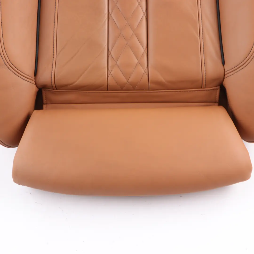 Seat Cover BMW G11 Front Left Right Comfort Seat N/O/S Leather Nappa Cognac - SKU 7412679 - Part number 7412679