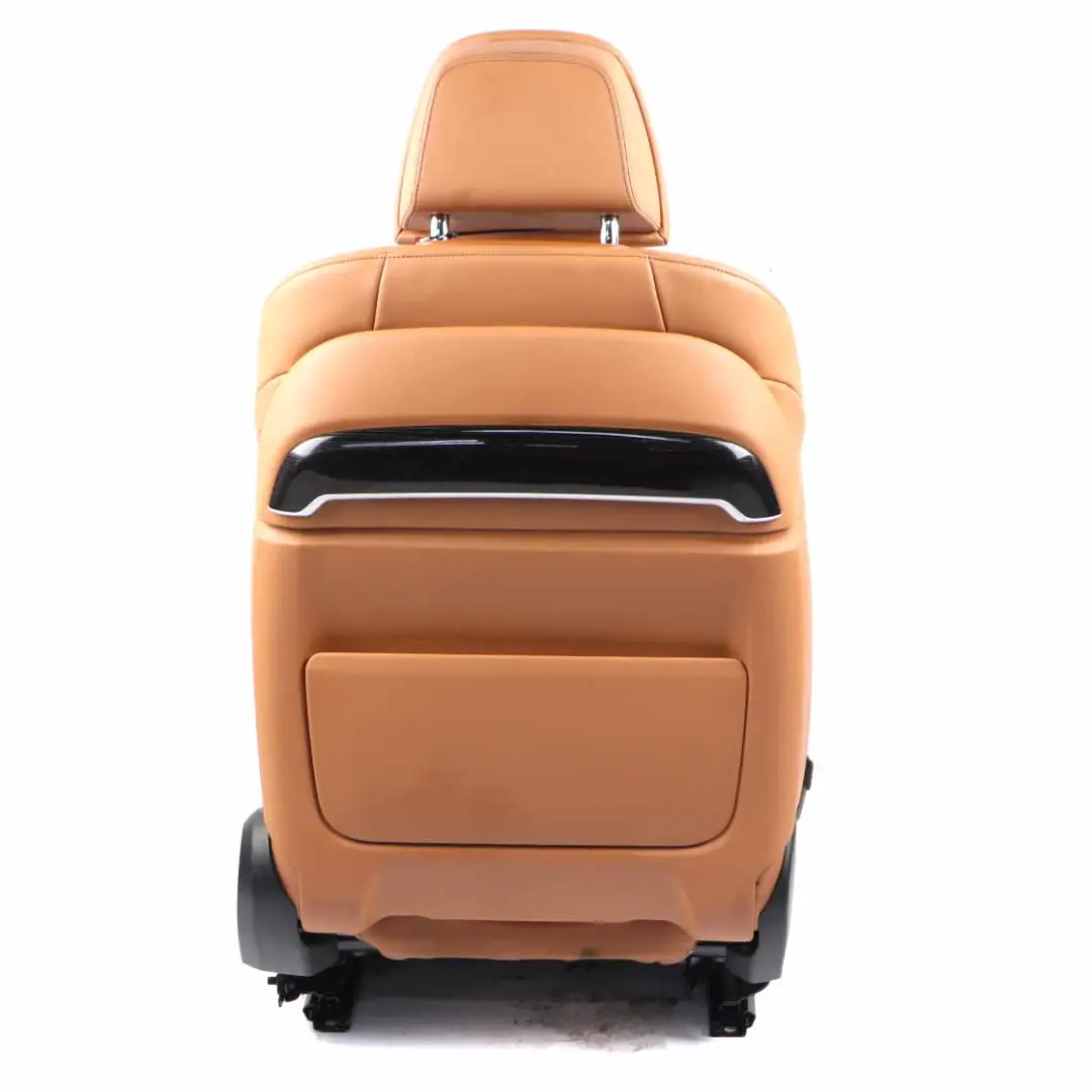 Front Seat BMW G11 Left N/S Sport Comfort Heated Leather Expanded/Cognac Memory to with Part number 7412735 Front Seat BMW G11 Left N/S Sport Comfort Heated Leather Expanded/Cognac Memory - SKU 7412735-1 - Part number 7412735