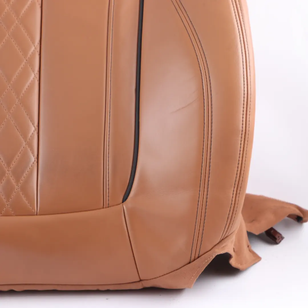 Backrest BMW G11 Front Right O/S Comfort Seat Heated Cover Leather Cognac to Seat with Part number 7412736 Seat Backrest BMW G11 Front Right O/S Comfort Seat Heated Cover Leather Cognac - SKU 7412736 - Part number 7412736