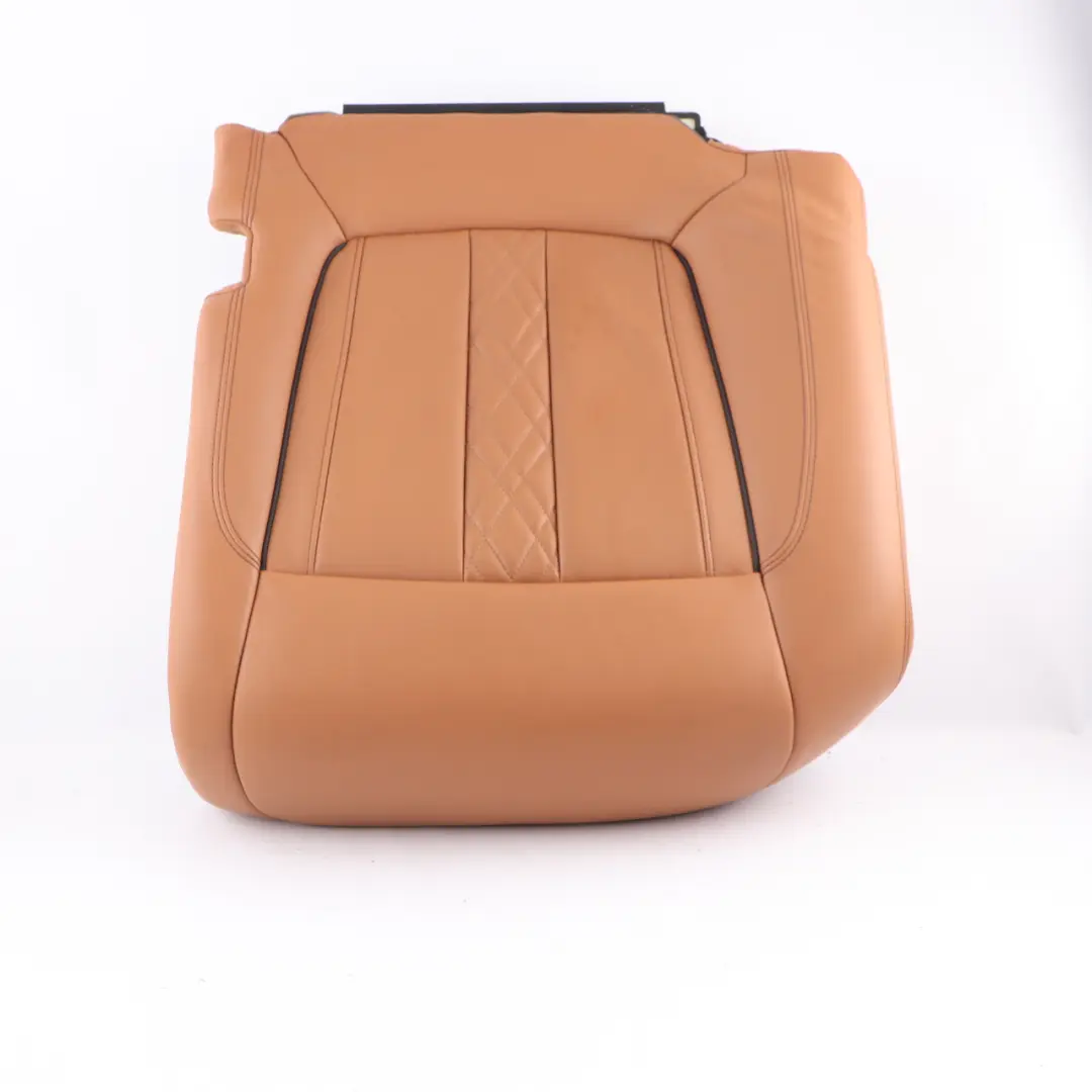 Couch Rear Left N/S Comfort Heated Seat Bench Cover Leather Cognac to BMW G11 Seat with Part number 7413257 BMW G11 Seat Couch Rear Left N/S Comfort Heated Seat Bench Cover Leather Cognac - SKU 7413257 - Part number 7413257