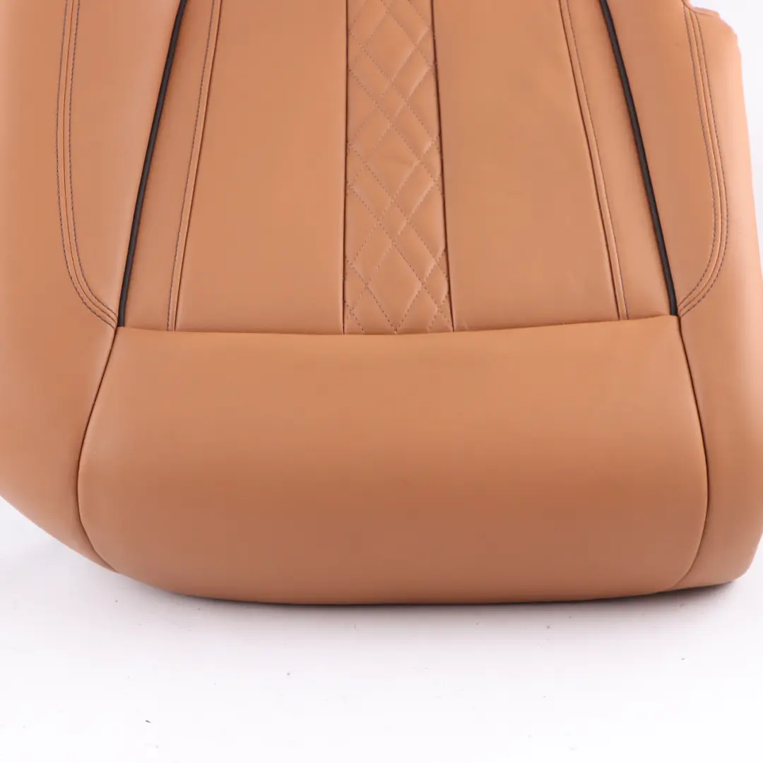 BMW G11 Seat Couch Rear Right O/S Comfort Heated Seat Bench Cover Leather Cognac - SKU 7413258 - Part number 7413258