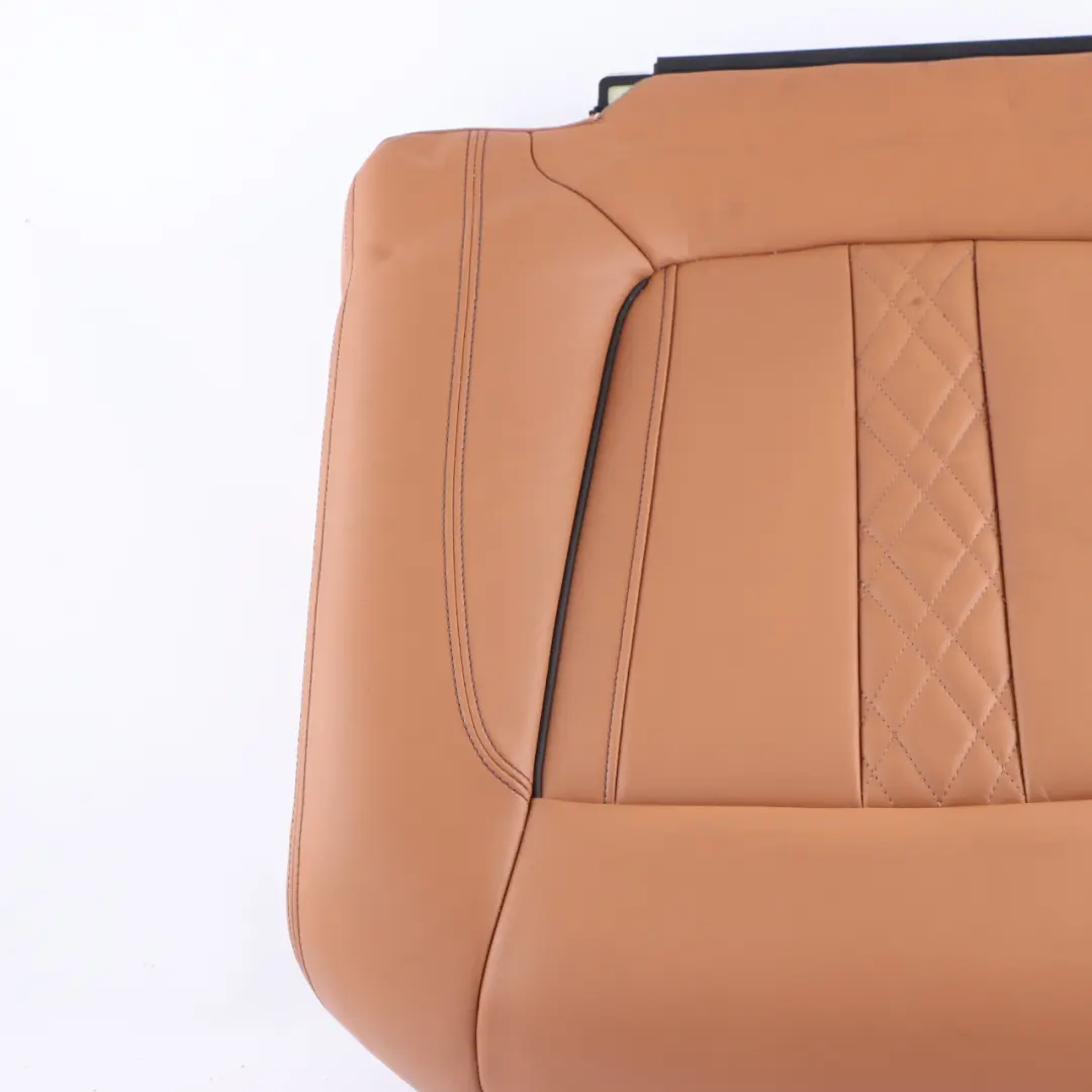 BMW G11 Seat Couch Rear Right O/S Comfort Heated Seat Bench Cover Leather Cognac - SKU 7413258 - Part number 7413258