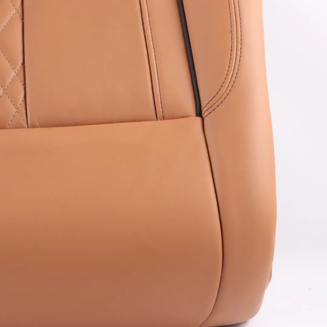 BMW G11 Seat Couch Rear Right O/S Comfort Heated Seat Bench Cover Leather Cognac - SKU 7413258 - Part number 7413258