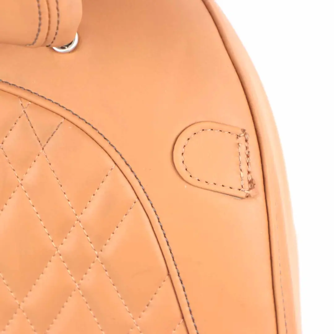 Left Heated Seat N/S Backrest Comfort Leather Expanded Cognac to BMW G11 G12 Rear with Part number 7309819 BMW G11 G12 Rear Left Heated Seat N/S Backrest Comfort Leather Expanded Cognac - SKU 7413419 - Part number 7309819