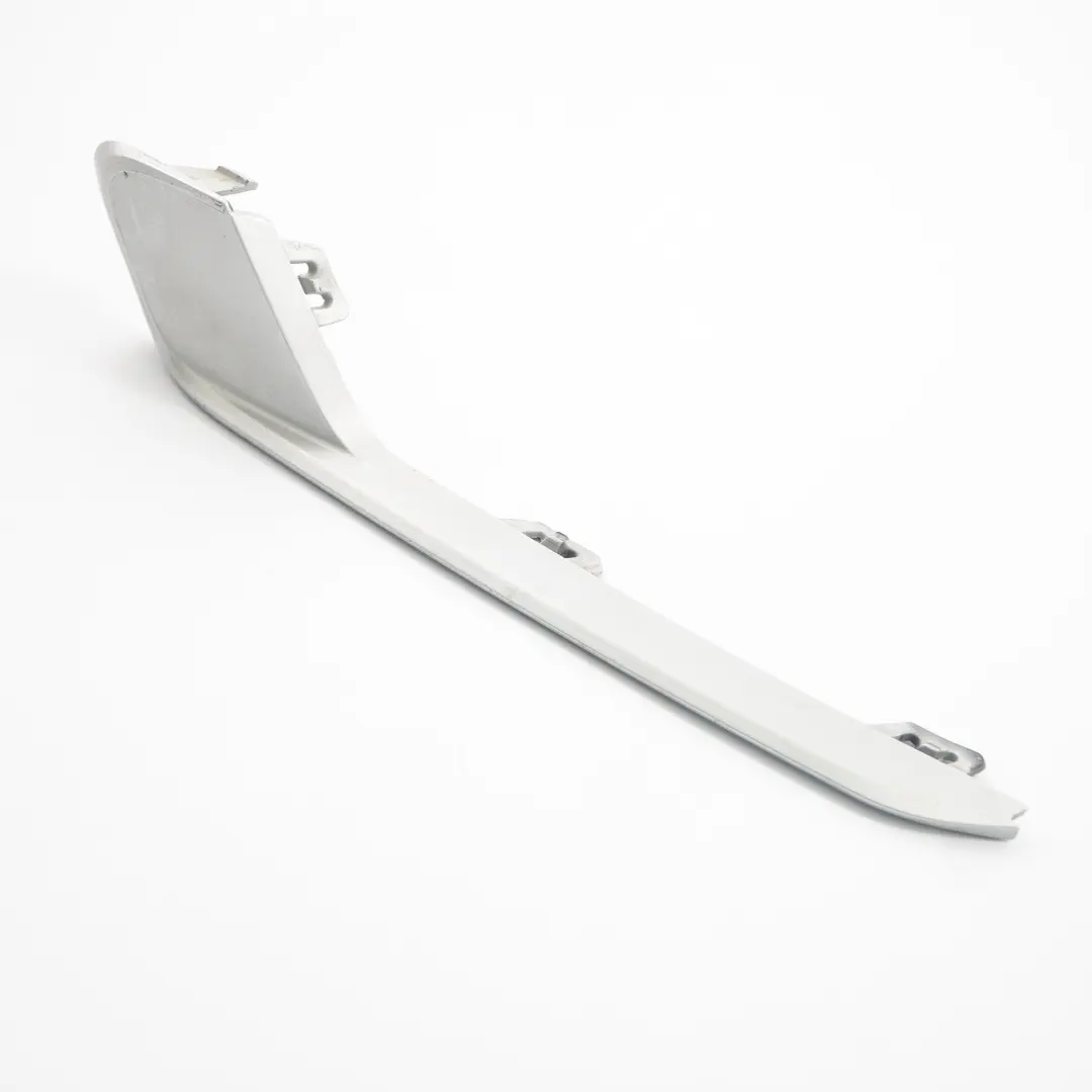 BMW X3 F25 X Line Frontstoßstange lLnks Spange Zierleiste Gletschersilber Matt - SKU 7413921 - Teilenummer 7413921