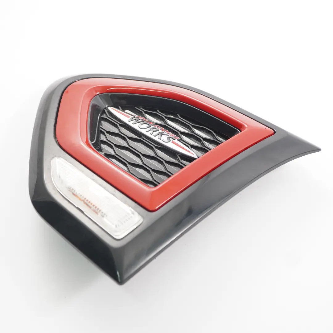 Panel lateral Guardabarros Tapa Intermitente Izquierda para Mini F60 JCW con número de pieza 7414097 Mini F60 JCW Panel lateral Guardabarros Tapa Intermitente Izquierda - SKU 7414097 - Número de pieza 7414097