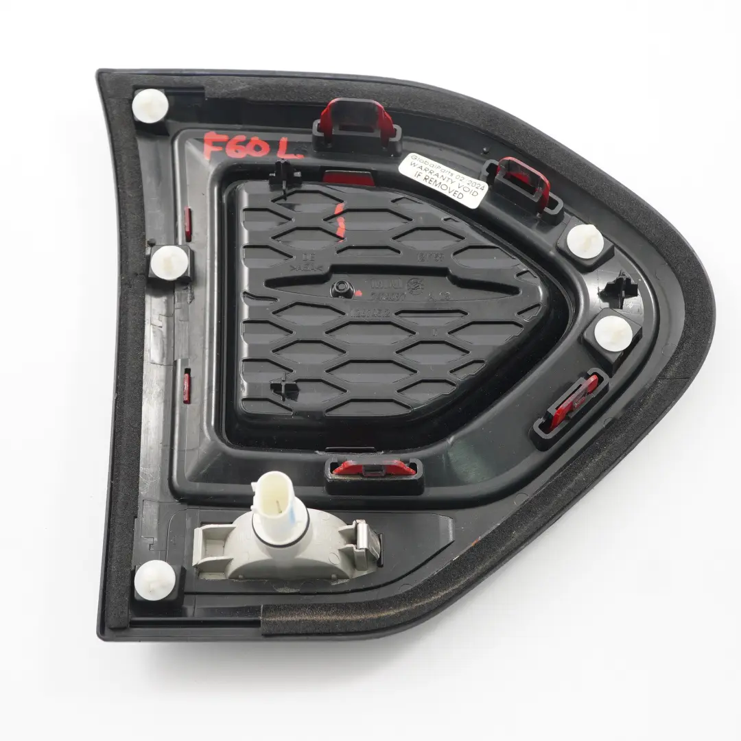 Mini F60 JCW Panneau latéral aile Couvercle clignotant gauche Garniture - SKU 7414097 - Numéro de pièce 7414097