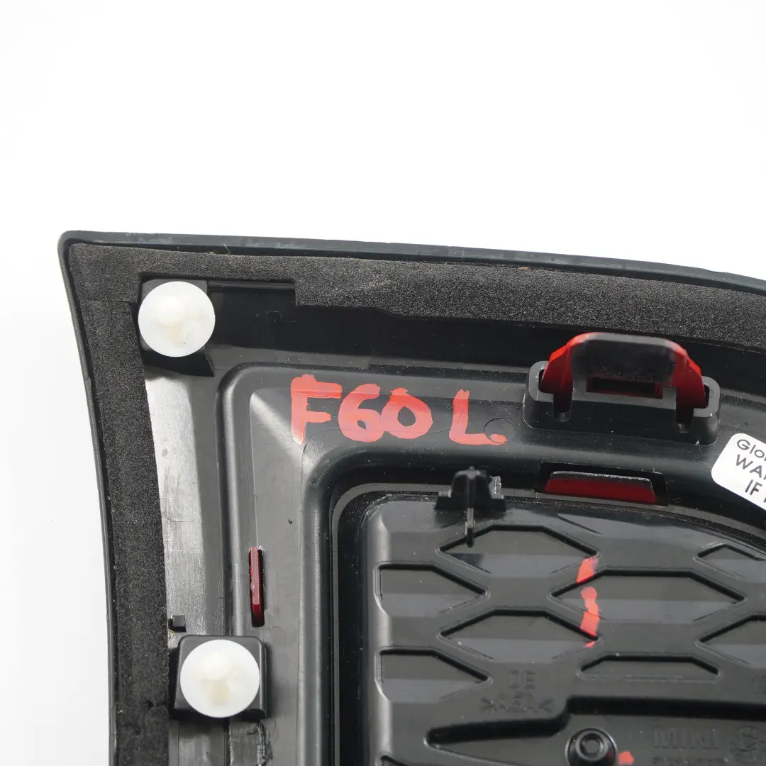 Mini F60 JCW Panel lateral Guardabarros Tapa Intermitente Izquierda - SKU 7414097 - Número de pieza 7414097