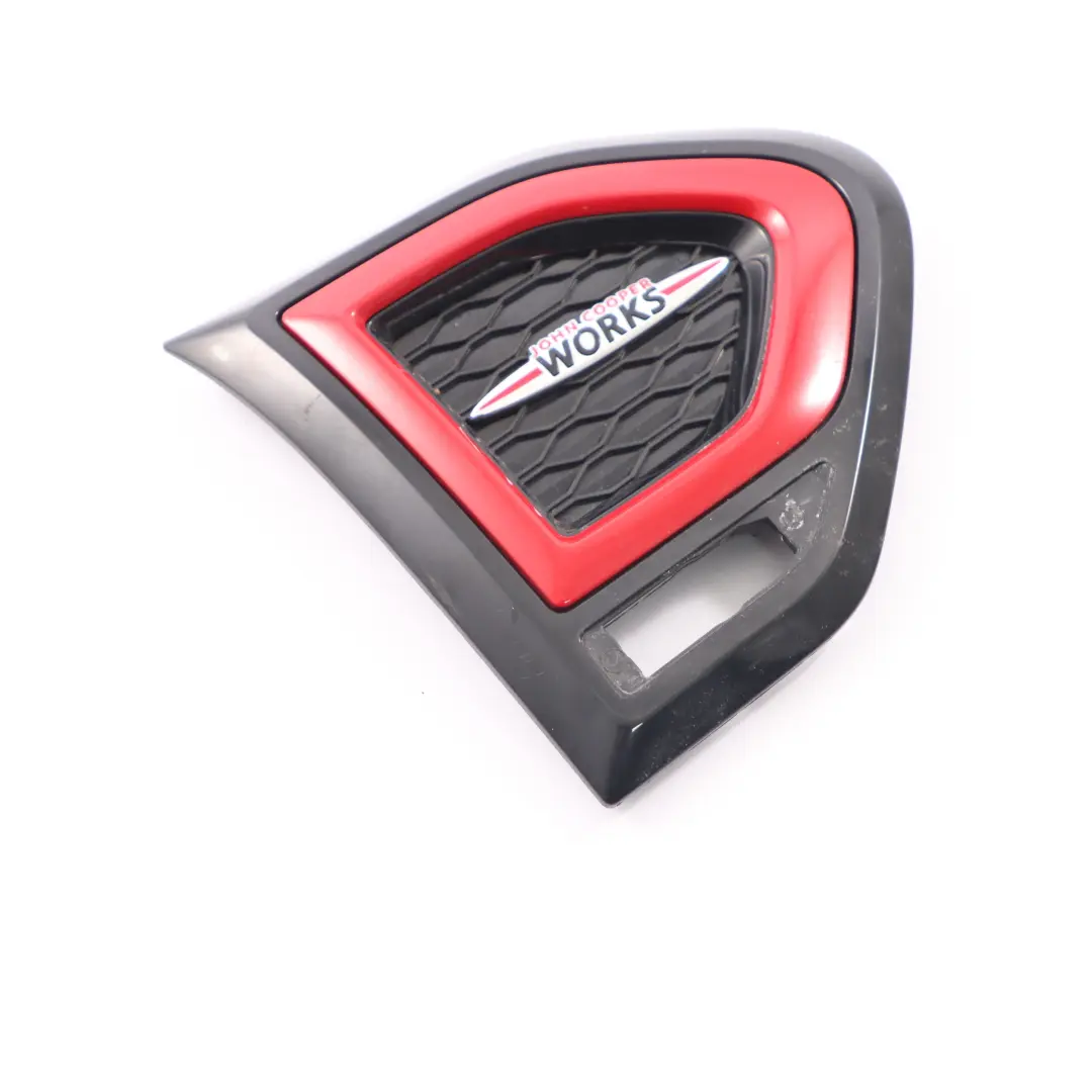 Panel Guardabarros Intermitente Tapa Derecha Embellecedor para Mini F60 JCW con número de pieza 7414098 Mini F60 JCW Panel Guardabarros Intermitente Tapa Derecha Embellecedor - SKU 7414098 - Número de pieza 7414098