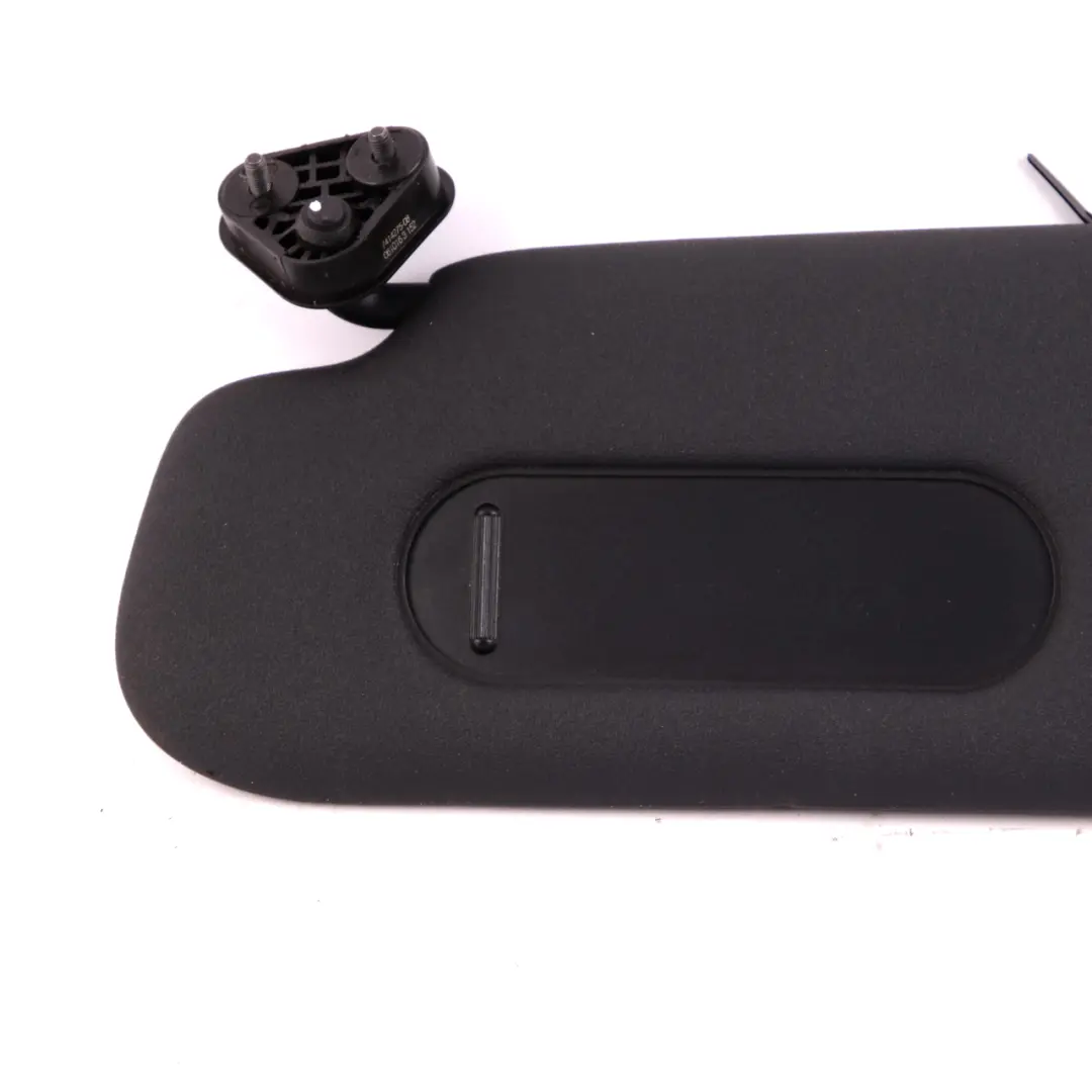 Sonnenblende Spiegel links schwarz mit Label für Mini Cooper F57 Cabrio mit Teilenummer 7414275 Mini Cooper F57 Cabrio Sonnenblende Spiegel links schwarz mit Label - SKU 7414275 - Teilenummer 7414275