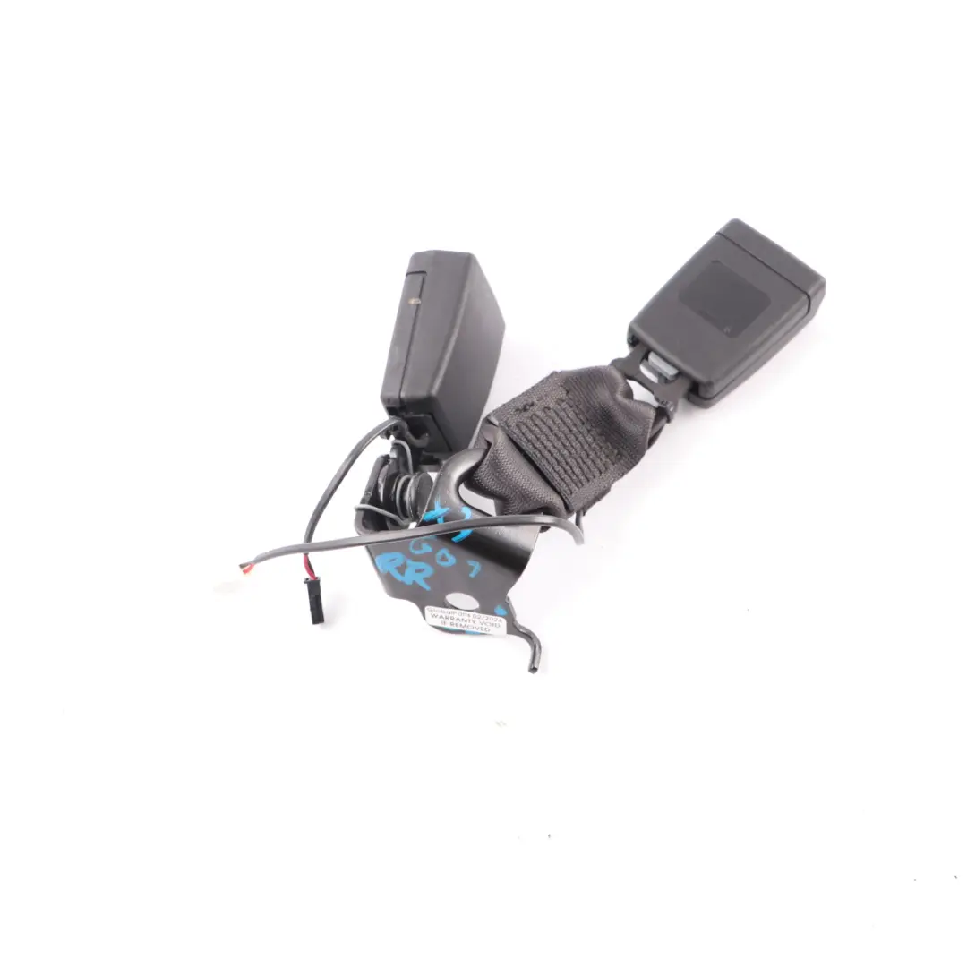 Boucle ceinture sécurité BMW X3 G01 X4 G02 Loquet arrière droit pour à propos du numéro de pièce 7414288 Boucle ceinture sécurité BMW X3 G01 X4 G02 Loquet arrière droit - SKU 7414288 - Numéro de pièce 7414288