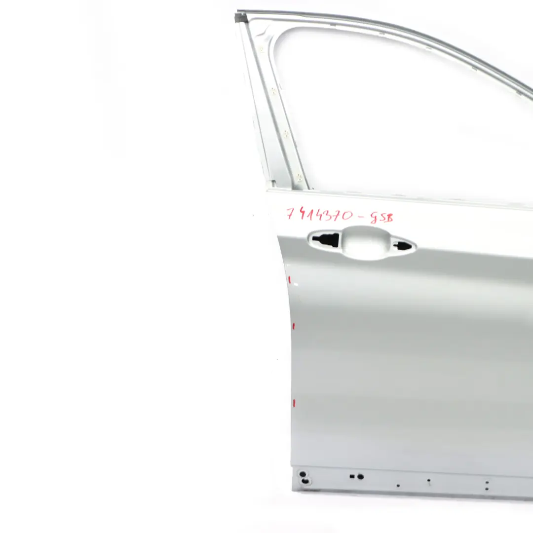 BMW X1 F48 Door Front Right O/S Panelling Cover Glacier Silver Metallic - A83 - SKU 7414370-GSB - Part number 7414370