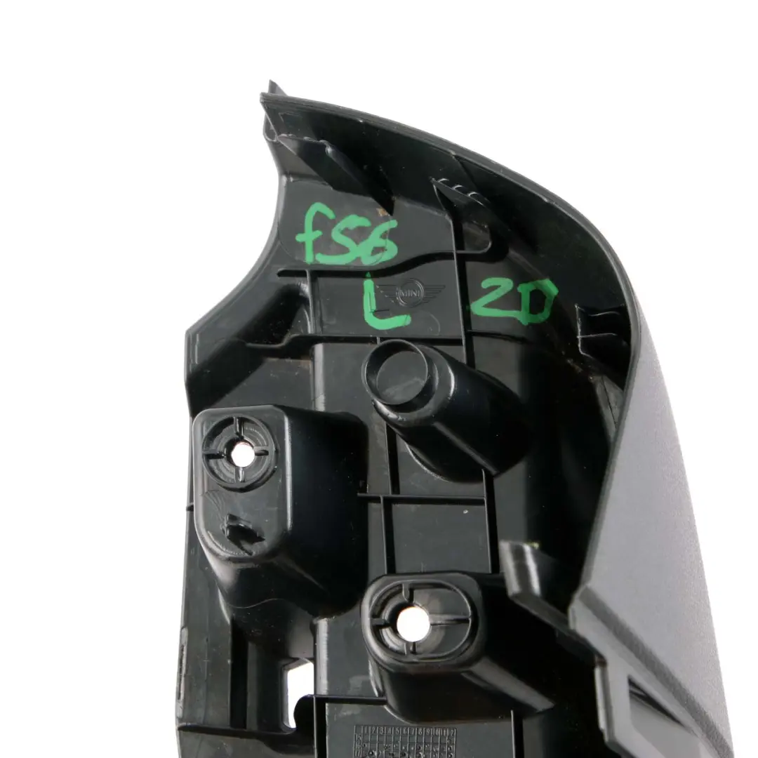 Mini F60 Déflecteur ceinture Cache panneau garniture arrière droit noir 7389356 - SKU 7414404 - Numéro de pièce 7414404