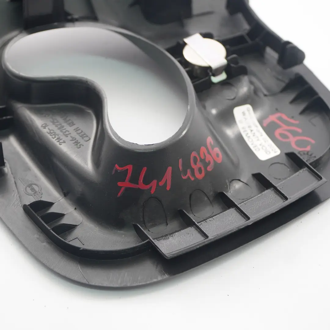 Sicherheitsgurt Verkleidung Abdeckung Mitte schwarz für Mini F60 Countryman mit Teilenummer 7414836 Mini F60 Countryman Sicherheitsgurt Verkleidung Abdeckung Mitte schwarz - SKU 7414836 - Teilenummer 7414836