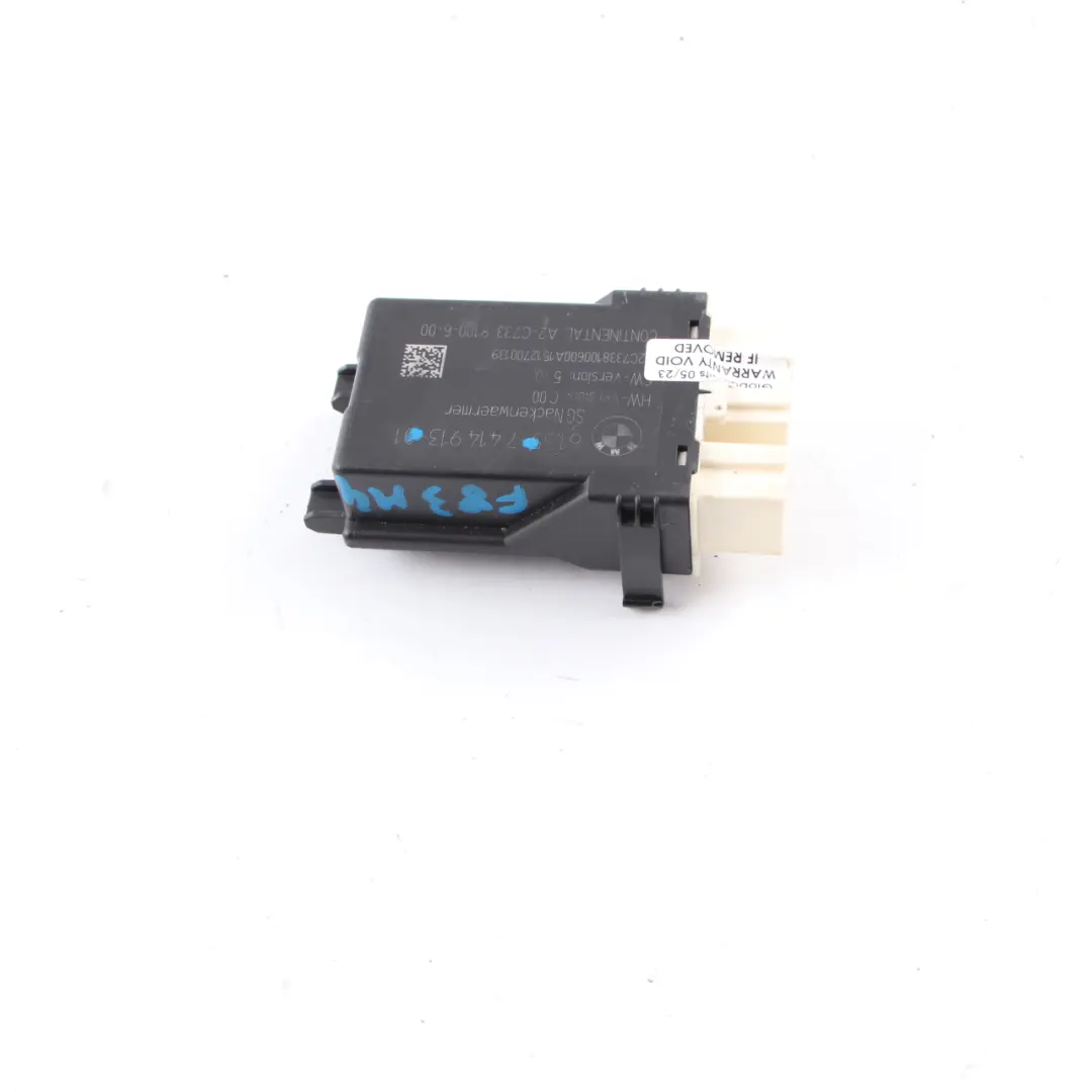 Control Unit BMW F33 F83 M4 Convertible Neck Warmer Heater Module ECU to with Part number 7414913 Control Unit BMW F33 F83 M4 Convertible Neck Warmer Heater Module ECU - SKU 7414913 - Part number 7414913