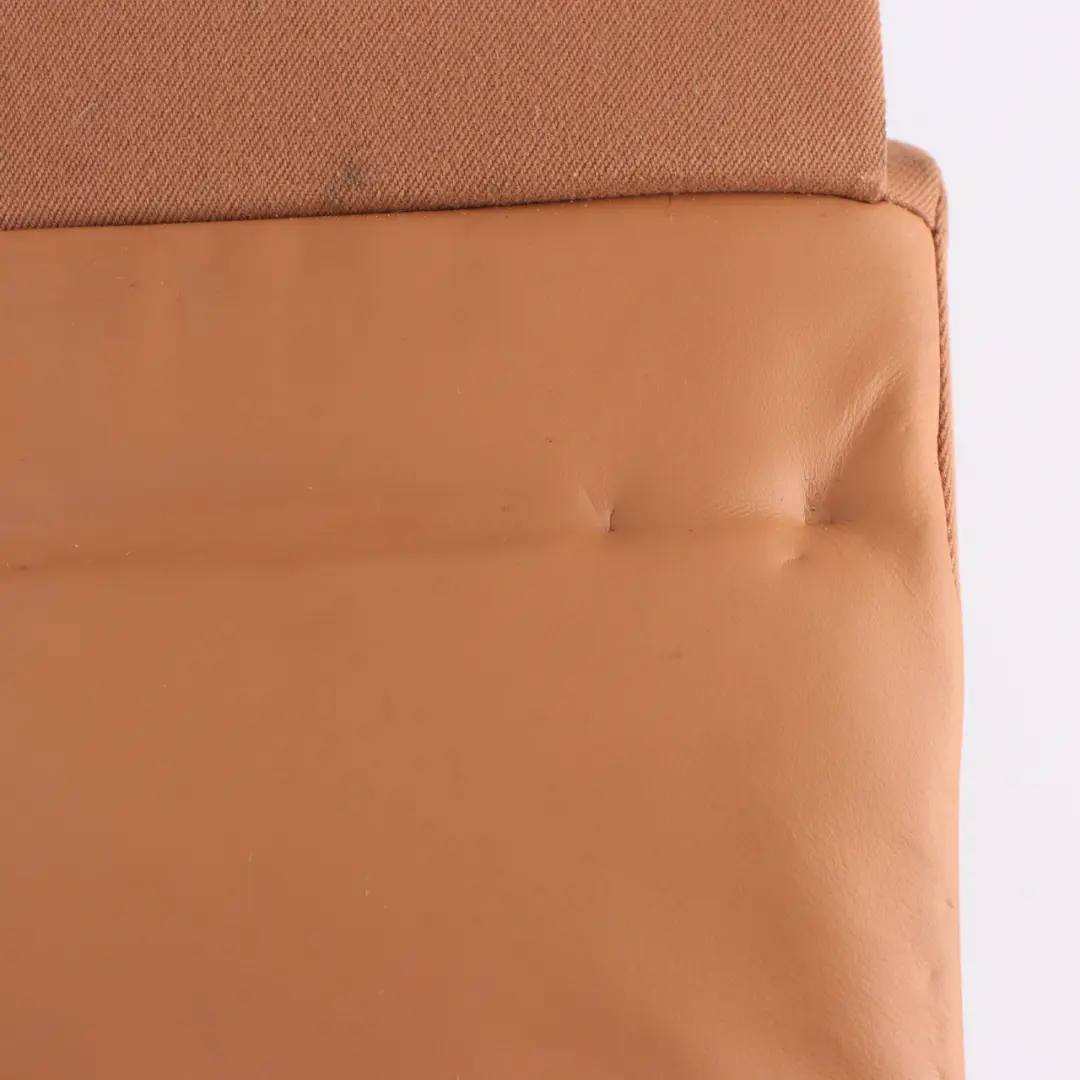 Middle Panel Bench Covering Upholstery Leather Nappa Cognac to BMW G11 Rear Seat with Part number 7415713 BMW G11 Rear Seat Middle Panel Bench Covering Upholstery Leather Nappa Cognac - SKU 7415713 - Part number 7415713