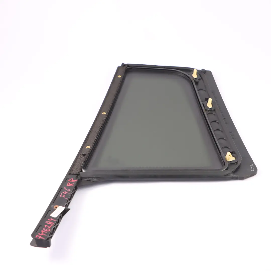 Fenêtre Latérale Arrière Droite Vitrage Teinté AS3 pour BMW F46 à propos du numéro de pièce 7416284 BMW F46 Fenêtre Latérale Arrière Droite Vitrage Teinté AS3 - SKU 7416284 - Numéro de pièce 7416284