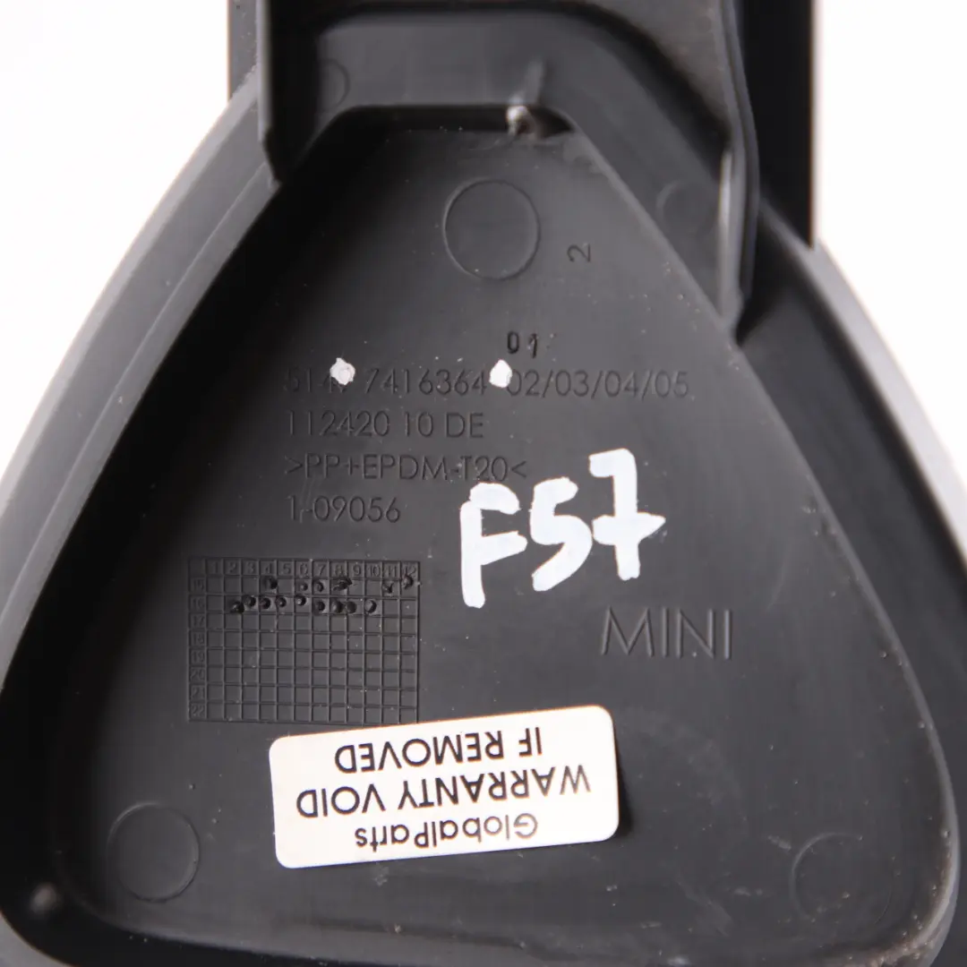 Mini F57 Cabrio Cover Emergency Unlocking Trim Rear Luggage Compartment - SKU 7416364 - Part number 7416364