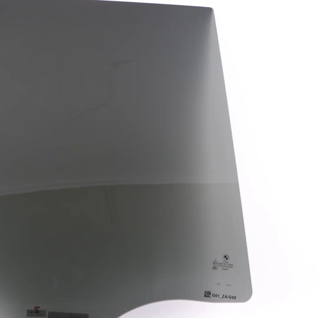 Ventana Lateral Puerta Trasera Derecha AS3 Protección Solar para BMW G01 F97 con número de pieza 7416972 BMW G01 F97 Ventana Lateral Puerta Trasera Derecha AS3 Protección Solar - SKU 7416972 - Número de pieza 7416972