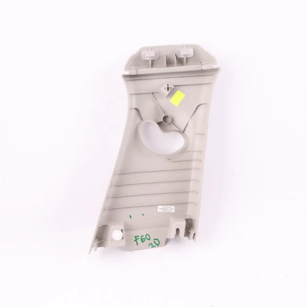 Trim B Column Pillar Upper Left Satellite Grey 7378217 to Mini F60 Countryman Cover with Part number 7417481 Mini F60 Countryman Cover Trim B Column Pillar Upper Left Satellite Grey 7378217 - SKU 7417481 - Part number 7417481