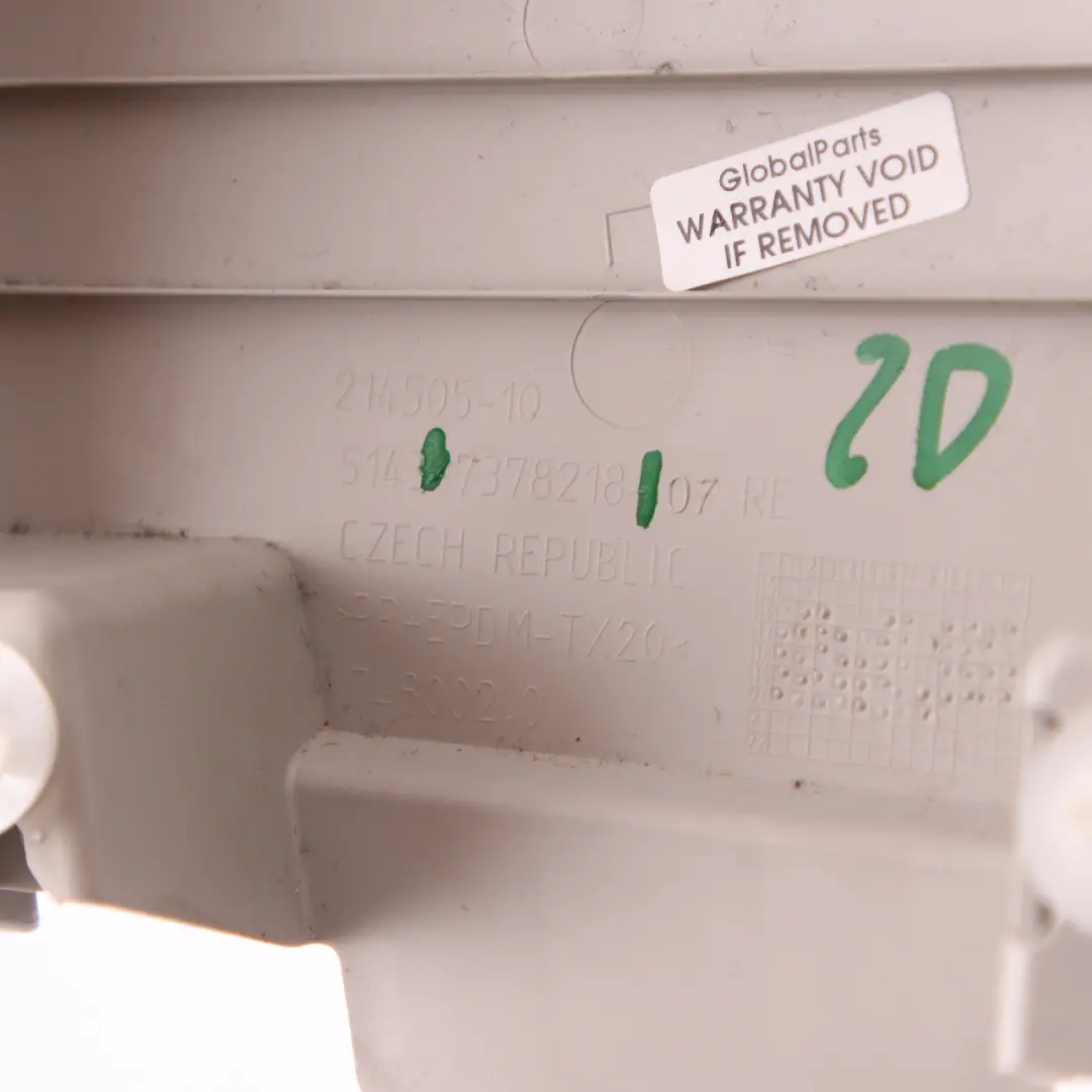 Trim B Column Pillar Upper Right Satellite Grey to Mini F60 Countryman Cover with Part number 7417482 Mini F60 Countryman Cover Trim B Column Pillar Upper Right Satellite Grey - SKU 7417482 - Part number 7417482