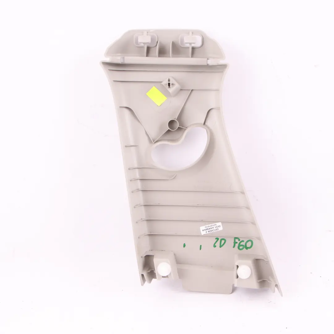 Trim B Column Pillar Upper Right Satellite Grey to Mini F60 Countryman Cover with Part number 7417482 Mini F60 Countryman Cover Trim B Column Pillar Upper Right Satellite Grey - SKU 7417482 - Part number 7417482