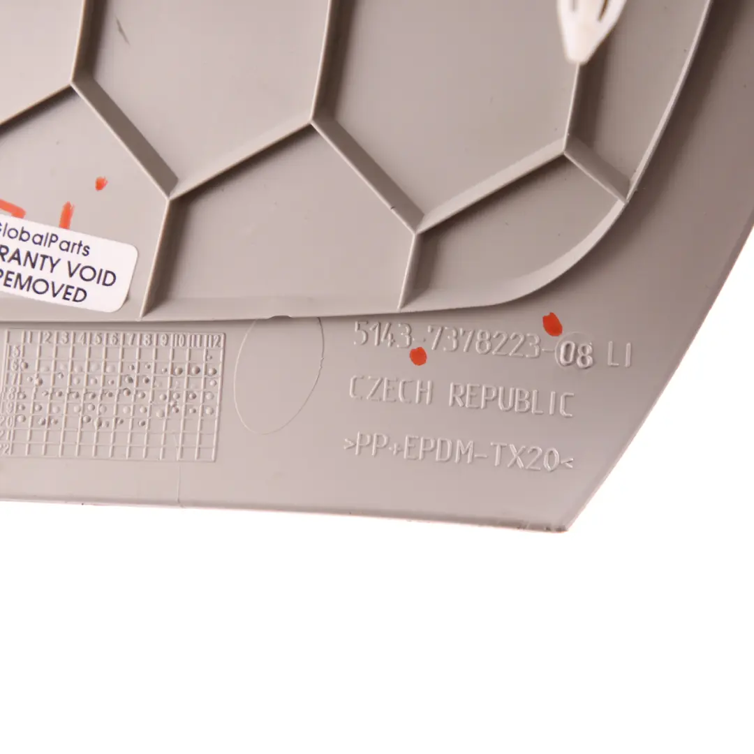 Mini F60 Countryman Cover Trim D Column Left N/S Satellite Grey 7378223 - SKU 7417483 - Part number 7417483