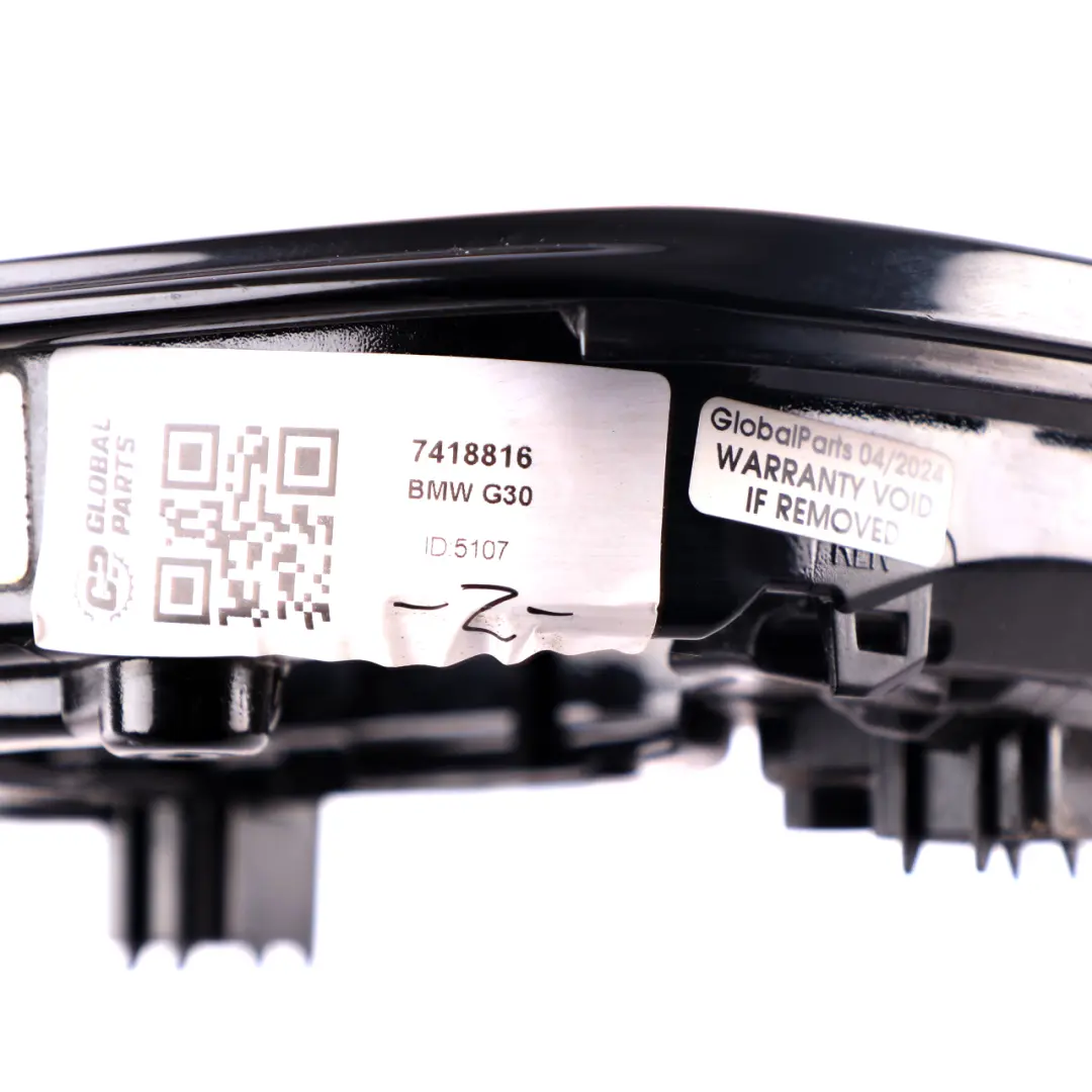 Mirror Ring BMW G30 G31 G11 Wing Cover High Gloss Frame Right O/S Trim to with Part number 7418816 Mirror Ring BMW G30 G31 G11 Wing Cover High Gloss Frame Right O/S Trim - SKU 7418816 - Part number 7418816