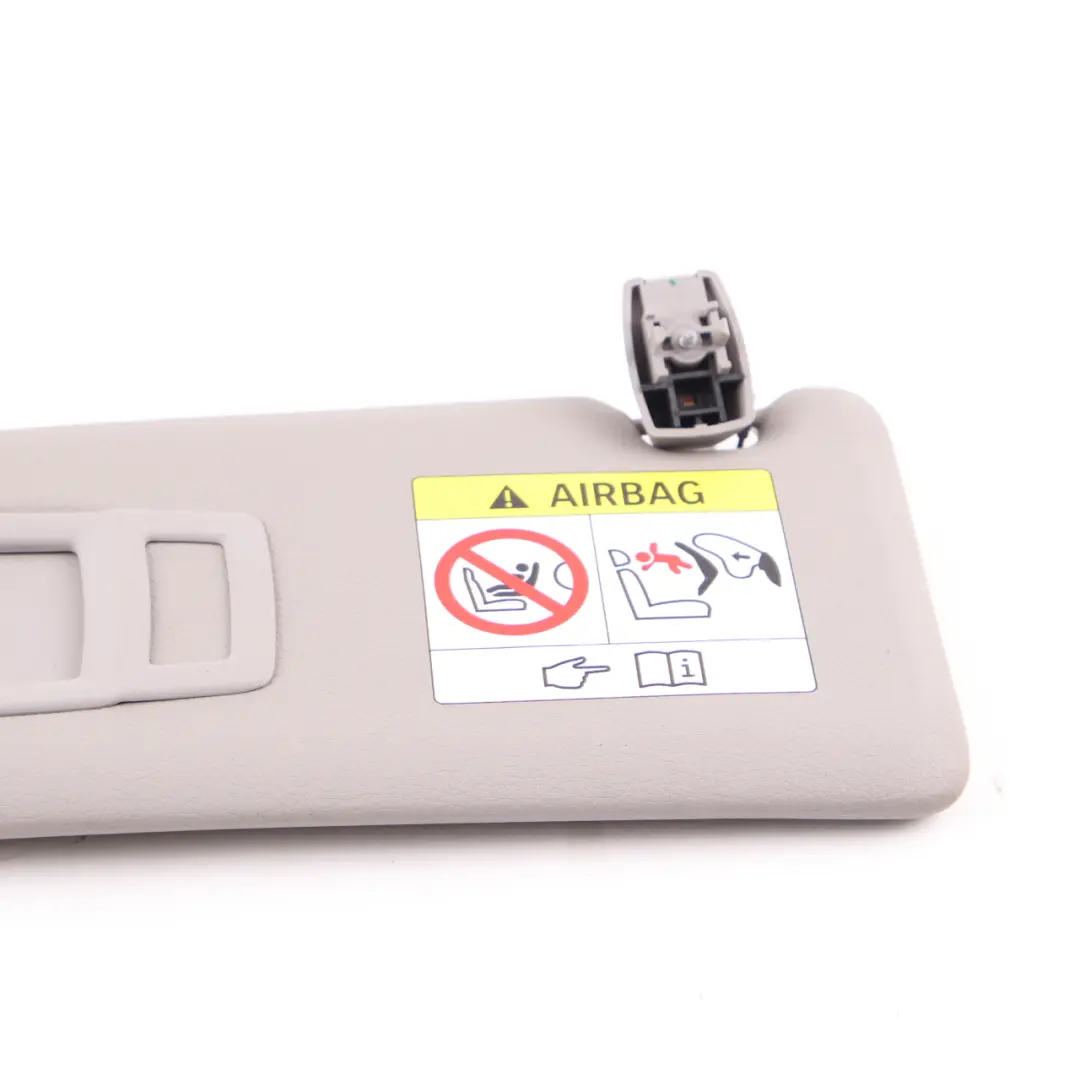  Sonnenblende BMW F30 F31 Spiegel Links Panel Label Everestgrau Sunvisor - SKU 7419305-1 - Teilenummer 7419305