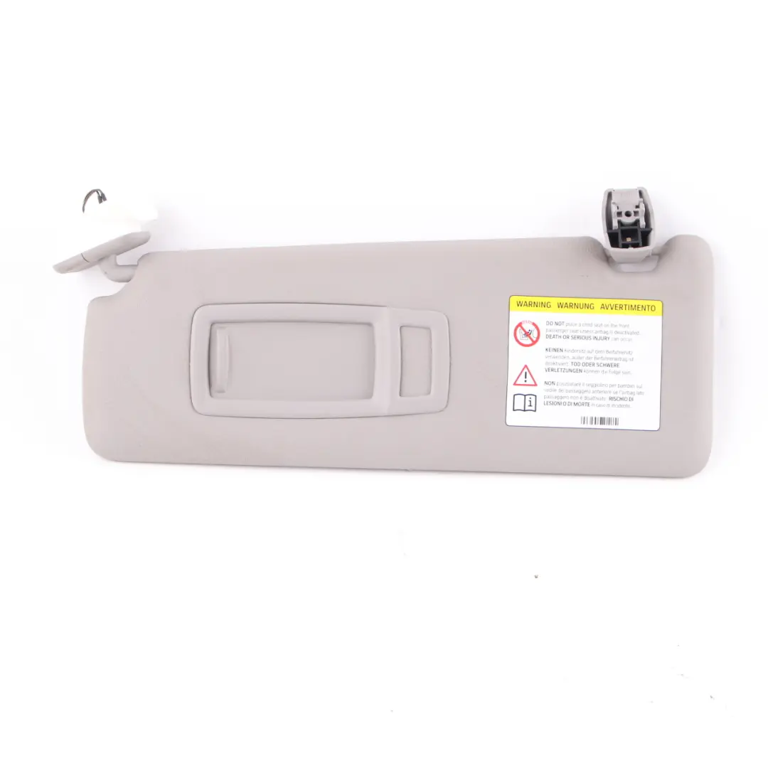 Parasol BMW F30 F31 Espejo Izquierdo Panel Etiqueta Everestgrau para con número de pieza 7419305 Parasol BMW F30 F31 Espejo Izquierdo Panel Etiqueta Everestgrau - SKU 7419305 - Número de pieza 7419305