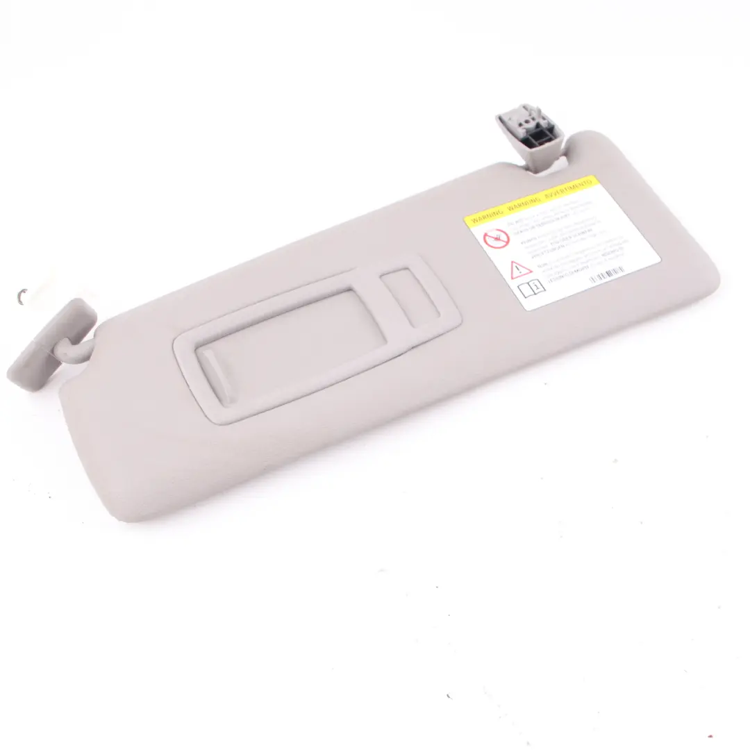  Sonnenblende BMW F30 F31 Spiegel Links Panel Label Everestgrau - SKU 7419305 - Teilenummer 7419305