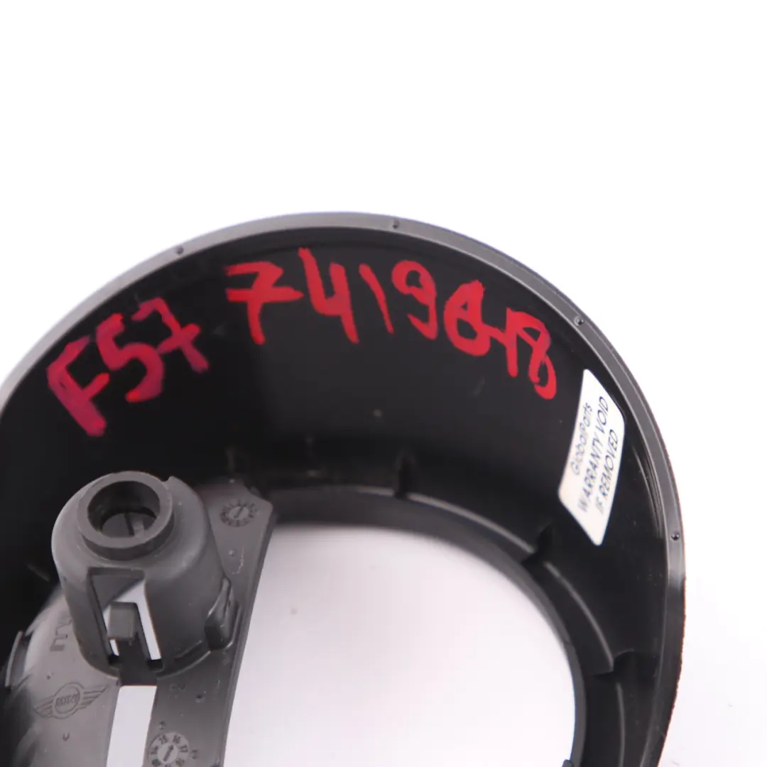  Door Handle Mini F56 F57 Inside Right O/S Cover Card Panel Trim Black - SKU 7419648 - Part number 7419648