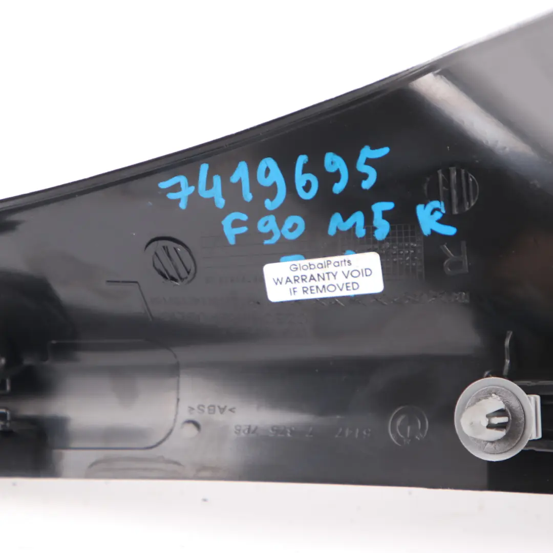  Coperchio d'ingresso BMW G30 G31 Pannello soglia posteriore destro 7375728 - SKU 7419696 - Numero di parte 7419696